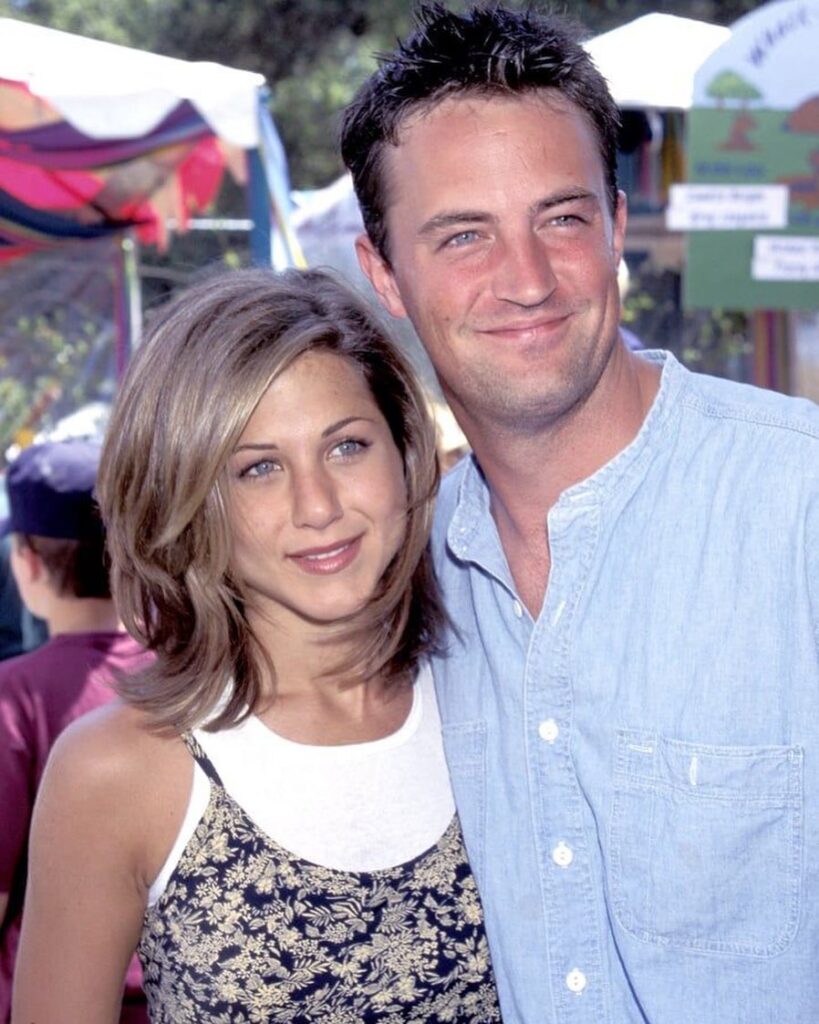 Matthew Perry with his Wife