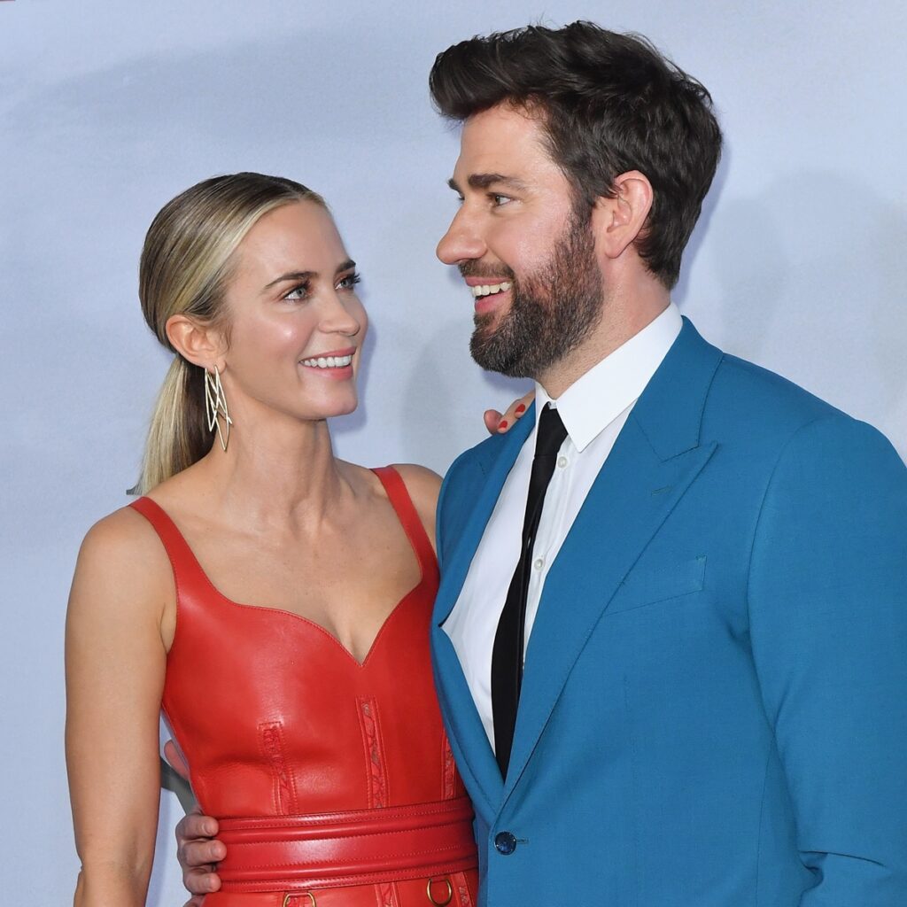 Emily Blunt with her Husband