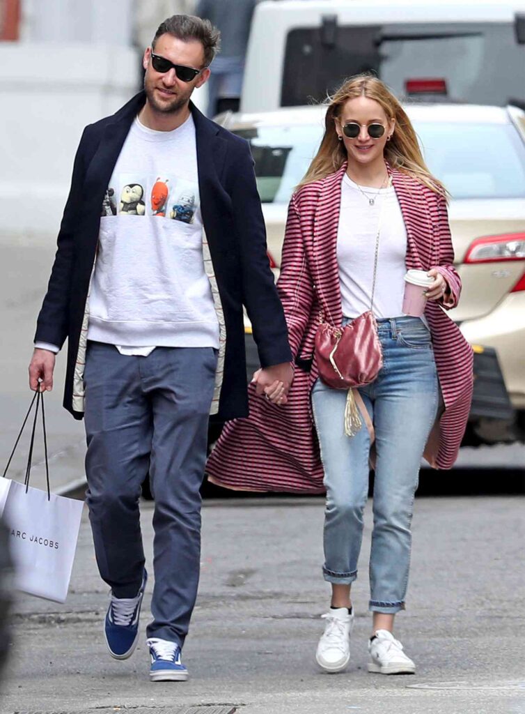 Jennifer Lawrence with her Husband Cooke Maroney